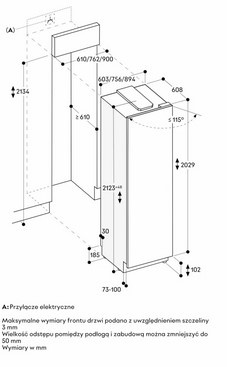 Chłodziarka do zabudowy Gaggenau Vario seria Expressive RVC477190
