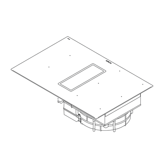 Płyta indukcyjna z wyciągiem OPERA Prima SLIM