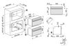 Piekarnik z funkcją pary i mikrofali Smeg SO4106WAPB3 Linea
