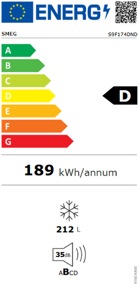 Zamrażarka do zabudowy Smeg S9F174DND