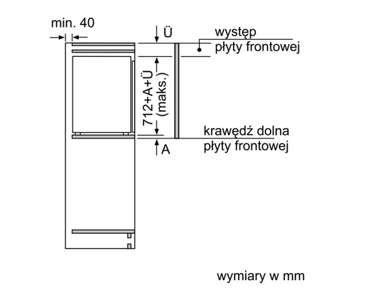 Zamrażarka do zabudowy Siemens GI11VADE0