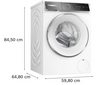 Wolnostojąca pralka Bosch WGB256A2PL 10kg