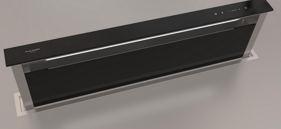 Okap Fulgor Milano FDDH 1120 TRC BK 112 cm