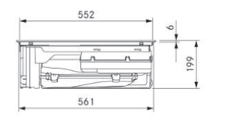 BORA S Pure płyta indukcyjna ze zintegrowanym wyciągiem oparów - powietrze w obiegu zamkniętym PURSU2