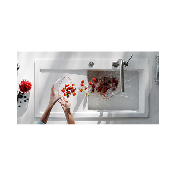 Zlew Franke Mythos MTK 611-78 Fraceram Biały polarny 124.0540.949