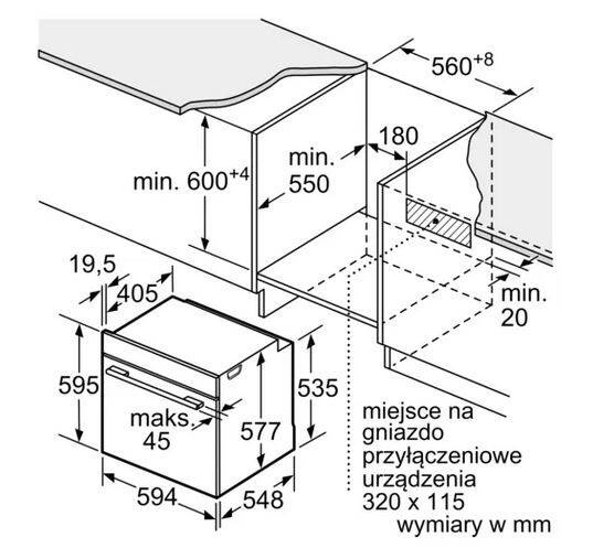 Piekarnik Siemens do zabudowy z dodatkiem pary HR736G1B1