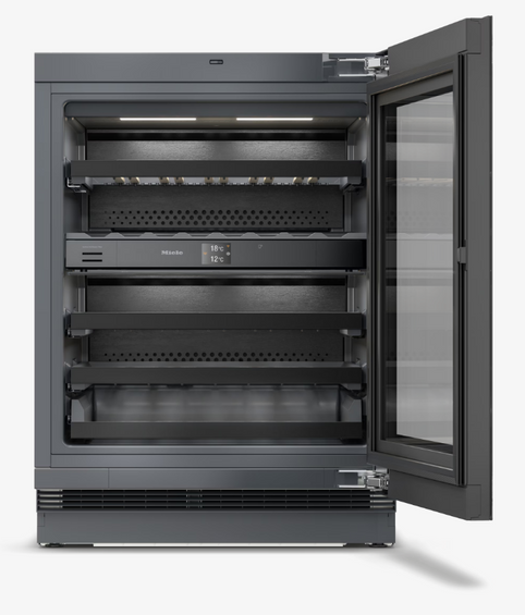 Winiarka podblatowa Miele KWTUS 7096 E Obsidianblack (szkło) 12519560