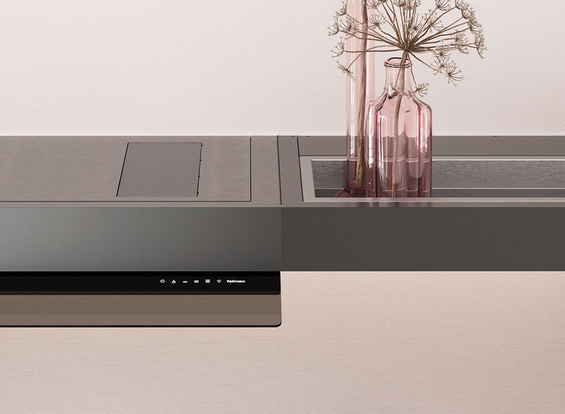 Falmec Elements Shelf 120 czarny - korpus bez silnika