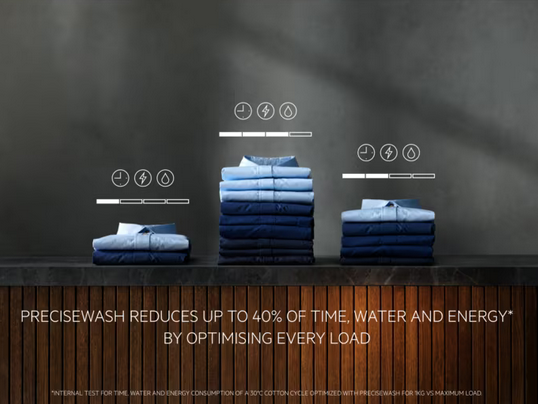 Wolnostojąca pralka AEG LFR73164OP ProSteam® 7000 UniversalDose 10 kg