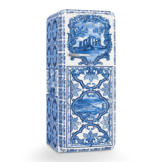 Chłodziarko - zamrażarka wolnostojąca Smeg FAB28RDGME6 50's Style