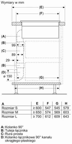 Płyta indukcyjna zintegrowana z wyciągiem Siemens EX875LX67E 80cm
