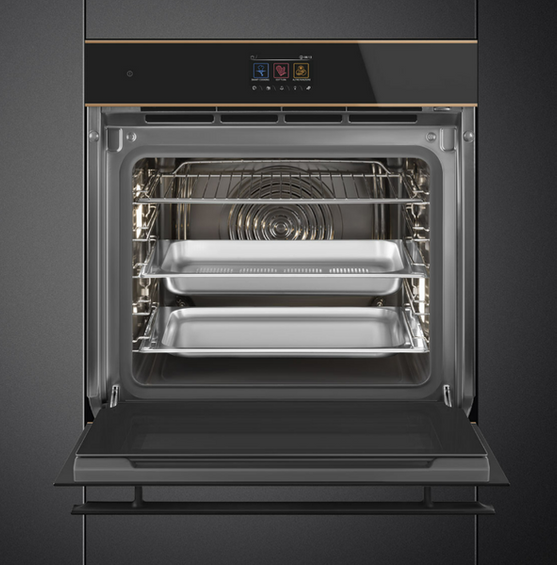 Piekarnik 100% pary Smeg Dolce Stil Novo SO6604S4PNR