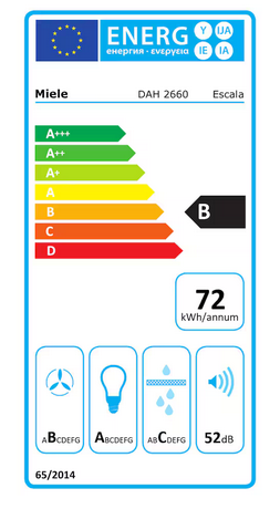 Wyciąg przyścienny Miele DAH 2660 12533920