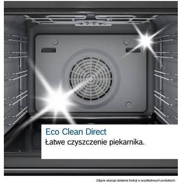 Piekarnik do zabudowy z funkcją pary Bosch HSG7584B1 czarny