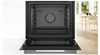 Piekarnik do zabudowy z funkcją pary Bosch HSG7361B1 czarny