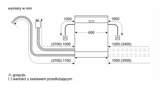 Zmywarka Siemens SN55ZS07CE 60 cm