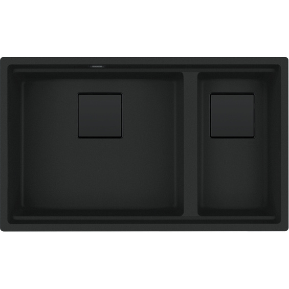 Zestaw Franke Kanon KNG 160-46-21 + Active Twist czarny mat 125.0697.693