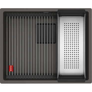 Zlewozmywak Kanon KNG 110-52 łupkowy szary 125.0737.898