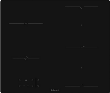 Płyta ceramiczna De Dietrich DPV4605HB 65 cm czarna