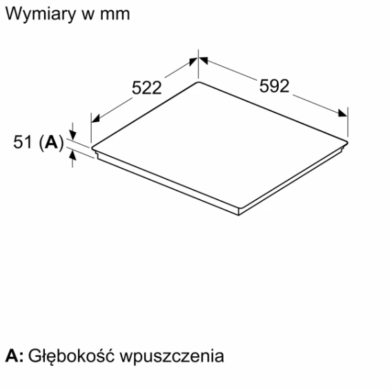 Płyta indukcyjna Siemens ED65KHSB1E 60cm
