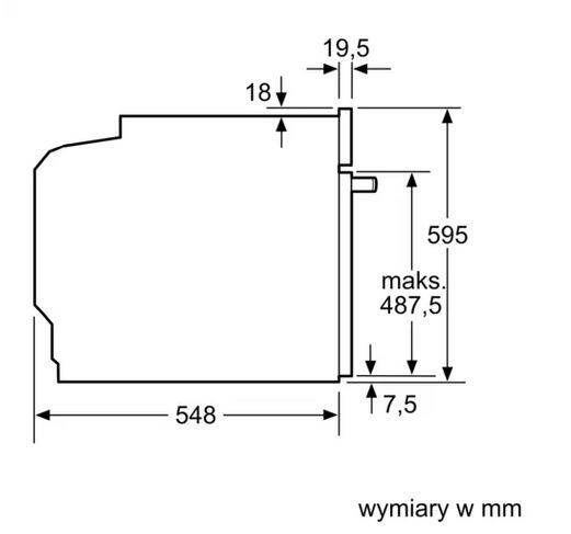 Piekarnik Siemens do zabudowy HB734G2B1