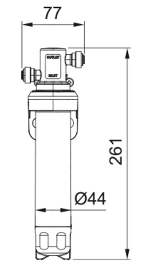 Zestaw startowy filtrujący Franke Clear Water S 150.0730.809