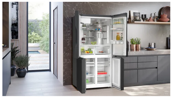 Lodówka z dolnym zamrażalnikiem wolnostojąca Siemens KF96DAXEA