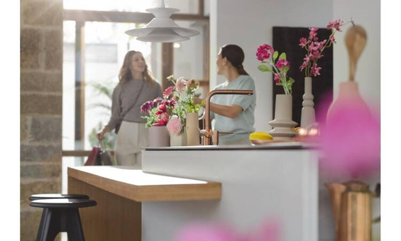 Bateria Franke Atlas Neo M pull-out  Miedziany 115.0628.208