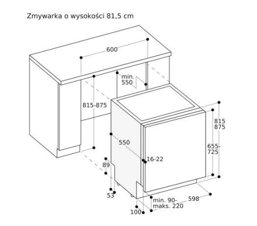 Zmywarka 200 series 60cm Gaggenau DF260101