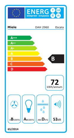 Wyciąg przyścienny Miele DAH 2960 12533970