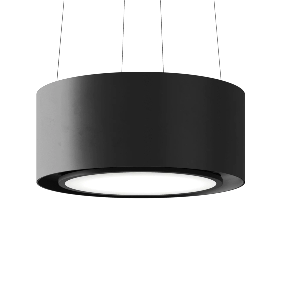 Okap wyspowy Ciarko Design PIU LIGHT Black 80 cm