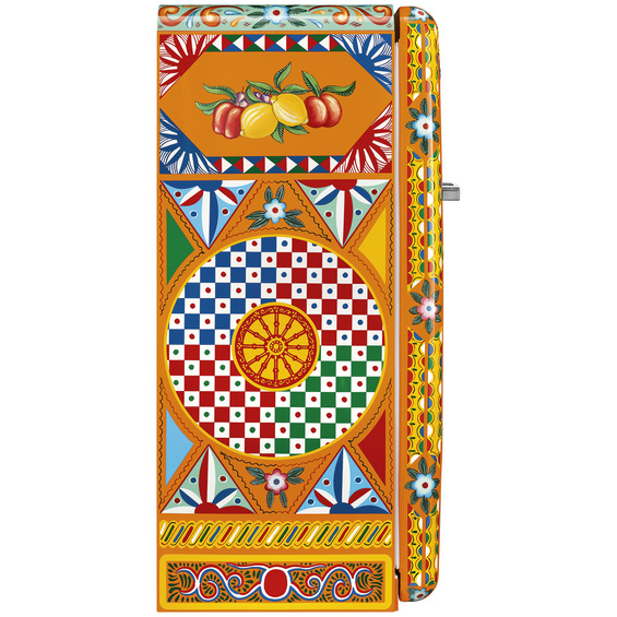 Chłodziarko - zamrażarka wolnostojąca Smeg FAB28RDGC6 50's Style