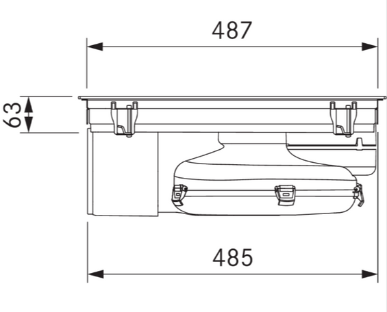 Wysyłka 24h! BORA X Pure płyta indukcyjna z wyciągiem - powietrze w obwodzie zamkniętym PUXU