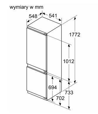 Chłodziarko zamrażarka Siemens KI86NVFE0