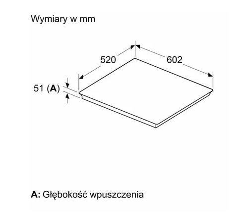 Płyta indukcyjna Siemens EX675HEC1E 60cm