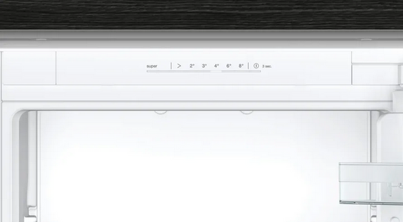 Lodówka z dolnym zamrażalnikiem do zabudowy Siemens KI86NNSE0