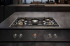 Płyta gazowa Gaggenau VG491215 CKG450010 stalowa rama stalowe pokrętła
