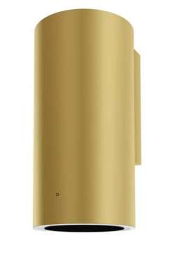 Okap przyścienny Ciarko Design Tubus Gold 38 cm wyciąg